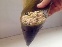豆香烧肉粽的做法步骤13