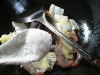 白菜炒基围虾的做法步骤8